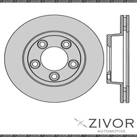2x PROTEX Rotors - Front For CHRYSLER VALIANT VH 2D Ute RWD 1971 - 1973 #DR202