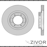 2x PROTEX Rotors - Front For MITSUBISHI PAJERO . 4D SUV 4WD 1989 - 1995 #DR234
