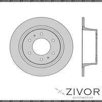 2x PROTEX Rotors - Rear For MITSUBISHI PAJERO NE 4D SUV 4WD 1986 - 1990 #DR238