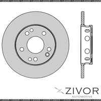2x PROTEX Rotors - Front For MERCEDES BENZ 190 W201 4D Sdn RWD 1985 - 1990 DR260