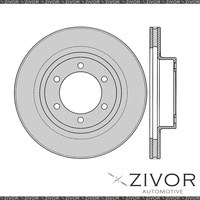 2x PROTEX Rotors - Front For TRD HILUX GGN25R 4D Ute 4WD 2005 - 2007 #DR2700