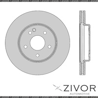 2x PROTEX Rotors-Front For MERCEDES BENZ CLK200 A208 2D Conv RWD 1998-2000 DR286