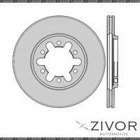 2x PROTEX Rotors - Front For NISSAN URVAN E23 3D Van RWD 1980 - 1986 #DR318