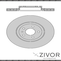 2x PROTEX Rotors - Front For ALFA ROMEO SPIDER . 2D Conv FWD 2001 - 2003 #DR356