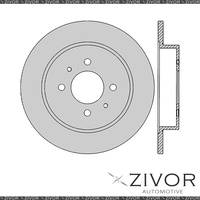 2x PROTEX Rotors - Rear For PROTON PERSONA . 4D H/B FWD 1996 - 2000 #DR410