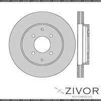 2x PROTEX Rotors - Front For PROTON SATRIA C90 2D H/B FWD 1997 - 2007 #DR414