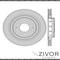 2x PROTEX Rotors - Front For MITSUBISHI MAGNA TW 4D Sdn FWD 2004 - 2005 #DR417