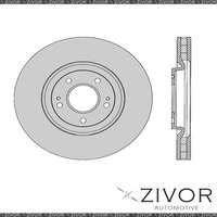 2x PROTEX Rotors - Front For MITSUBISHI LANCER . 4D Sdn 4WD 1994 - 1996 #DR418