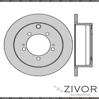 2x PROTEX Rotors - Rear For MITSUBISHI V3000 KR 4D Sdn FWD 1991 - 1994 #DR422