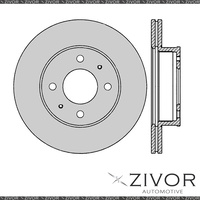2x PROTEX Rotors - Front For HYUNDAI ACCENT LC 4D Sdn FWD 2000 - 2002 #DR450
