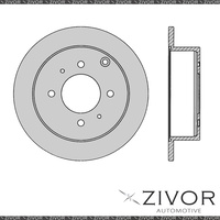 2x PROTEX Rotors - Rear For KIA OPTIMA GD 4D Sdn FWD 2001 - 2006 #DR458