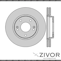 2x PROTEX Rotors - Front For HYUNDAI TRAJET FO 4D Wgn FWD 2000 - 2007 #DR464