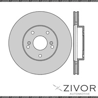 2x PROTEX Rotors - Front For HONDA ACCORD CK 4D Sdn FWD 1997 - 2003 #DR488