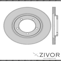 2x PROTEX Rotors - Front For DAIHATSU ROCKY . 2D H/Top 4WD 1984 - 1999 #DR491