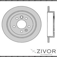 2x PROTEX Rotors - Rear For FORD FALCON AU1 4D Sdn RWD 1998 - 2000 #DR501