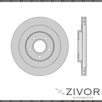 2x PROTEX Rotors - Front For FORD TE50 AU3 4D Sdn RWD 2001 - 2002 #DR506