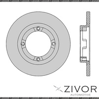 2x PROTEX Rotors - Front For SUZUKI ALTO SB308 2D Van FWD 1987 - 1989 #DR511