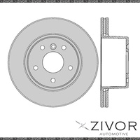 2x PROTEX Rotors-Front For LAND ROVER DISCOVERY SERIES 1 4D 1993-1999 #DR528