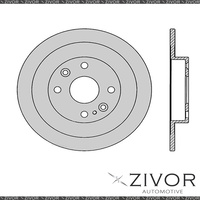 2x PROTEX Rotors - Rear For FORD LASER KF, KH 2D H/B FWD 1990 - 1994 #DR534