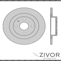 2x PROTEX Rotors - Rear For FORD LASER KN, KQ 4D Sdn FWD 1999 - 2002 #DR539