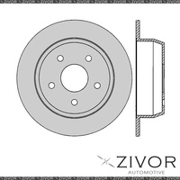 2x PROTEX Rotors - Rear For JEEP GRAND CHEROKEE WJ 4D SUV 4WD 1999 - 2000 #DR541