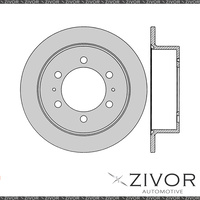 2x PROTEX Rotors - Rear For DAEWOO KORANDO . 2D H/Top 4WD 1998 - 2000 #DR555