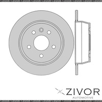 2x PROTEX Rotors - Rear For MERCEDES BENZ VITO 108D 3D Van FWD 1998 - 1999 DR565