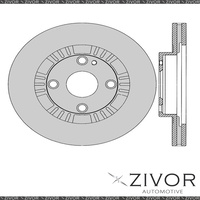 2x PROTEX Rotors - Front For FORD LASER KN, KQ 4D Sedan FWD 1999 - 2002 #DR576