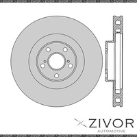 2x PROTEX Rotors - Front For SUZUKI XL7 JA627 4D SUV 4WD 2001 - 2006 #DR579