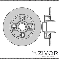 2x PROTEX Rotors - Rear For NISSAN EXA N13 2D Cpe FWD 1986 - 1991 #DR606