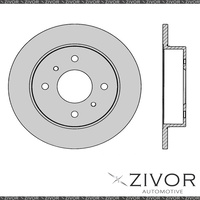 2x PROTEX Rotors - Rear For NISSAN PRIMERA P11 4D Sdn FWD 1995 - 2002 #DR614