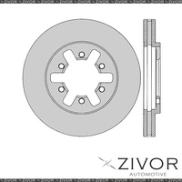 2x PROTEX Rotors - Front For NISSAN NAVARA D21 2D Ute RWD 1992 - 1997 #DR618