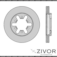 2x PROTEX Rotors - Front For NISSAN DATSUN D21 2D Ute RWD 1985 - 1989 #DR620