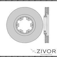 2x PROTEX Rotors - Front For NISSAN NAVARA D22 2D C/C RWD 1997-2009 #DR629