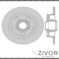 2x PROTEX Rotors - Rear For FORD TELSTAR AT 4D H/B FWD 1987 - 1989 #DR634