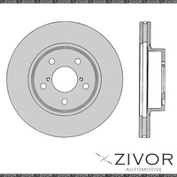 2x PROTEX Rotors - Front For ABARTH 500 . 2D H/B FWD 2011 - 2014 #DR642