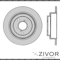 2x PROTEX Rotors - Rear For SUBARU LIBERTY BF 4D Wgn FWD 1989 - 1994 #DR644