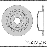 2x PROTEX Rotors - Rear For SUBARU LIBERTY BP 4D Wagon 4WD 2003 - 2009 #DR653