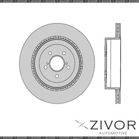 2x PROTEX Rotors - Rear For SUBARU LIBERTY BL 4D Sdn 4WD 2007 - 2008 #DR655