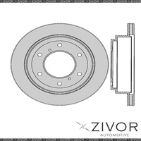2x PROTEX Rotors - Rear For MITSUBISHI PAJERO NP 4D SUV 4WD 2002 - 2006 #DR661