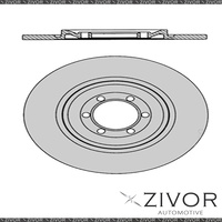 2x PROTEX Rotors - Rear For ALFA ROMEO GTV . 2D Cpe RWD 1983 - 1988 #DR667