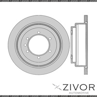 2x PROTEX Rotors - Rear For NISSAN PATROL GU, Y61 4D SUV 4WD 2001 - 2012 #DR699
