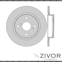 2x PROTEX Rotors - Rear For HOLDEN NOVA LE 4D Sdn FWD 1989 - 1991 #DR703