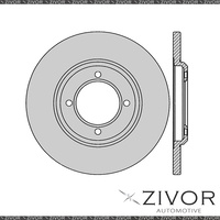 2x PROTEX Rotors - Front For TOYOTA CORONA ST141R 4D Wgn RWD 1983 - 1987 #DR705
