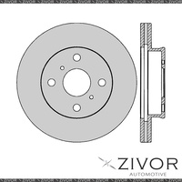 2x PROTEX Rotors - Front For TOYOTA COROLLA AE101R 4D Sdn FWD 1994 - 2000 #DR711