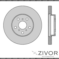 2x PROTEX Rotors - Front For TOYOTA CAMRY SV20R 4D Sdn FWD 1986 - 1989 #DR730