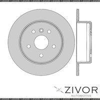 2x PROTEX Rotors - Rear For LEXUS RX300 MCU10R 4D SUV FWD 2000 - 2003 #DR734