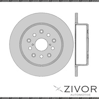 2x PROTEX Rotors - Rear For LEXUS IS300 JCE10R 4D Sdn RWD 2001 - 2005 #DR749