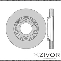 2x PROTEX Rotors - Front For TOYOTA HIACE KCH40R 3D Van RWD 1997 - 1999 #DR768