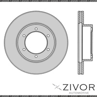 2x PROTEX Rotors - Front For TOYOTA HILUX RN130R 4D Wagon 4WD 1989 - 1995 #DR775